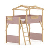 Treehouse King Single Loft with Roof Frame and Ladder