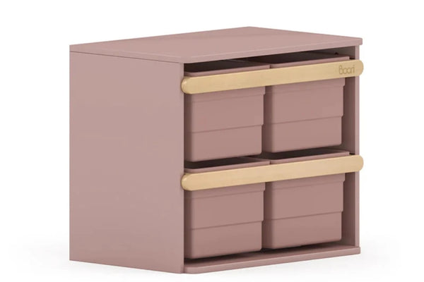 Boori Kids Tidy Toy Cabinet - Pictured in the Cherry & Almond Colour