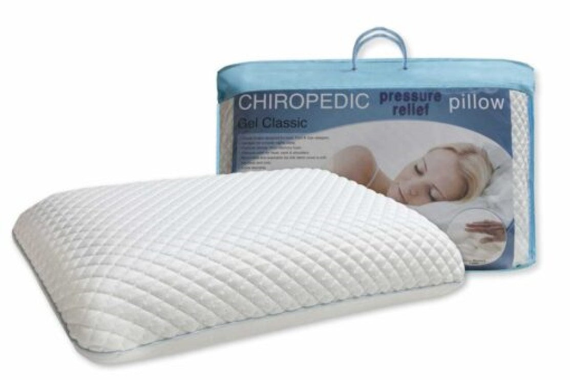 Chiropedic Pressure Relief Pillow – Gel – Best in Beds