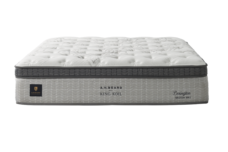 Contains all 3 elements of A.H. Beard's advanced comfort technology, AeroComfort; AeroQuilt, AeroFoam+ & AeroWeb; Micro Comfort Coils minimise partner disturbance; Gel Infused Latex provides pressure-relieving comfort; Naturally antimicrobial & hypoallergenic; Gel Infused Memory Foam; Reflex Platinum Support System.