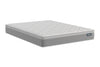 Grey mattress on a white background