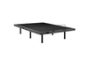 Gray Sealy Ascent Adjustable Bed Base with a black frame on a white background