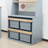 Boori Kids Tidy Toy Cabinet - Pictured in the Blueberry & Almond Colour