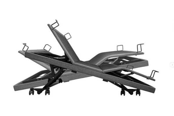 Experience the True Motion LowRider Adjustable Base - ultra-low Hi-Lo bed for superior comfort & care. Adjust 190-660mm, with massage, zero gravity & app control. Enhance sleep quality & support. 10-year warranty. Shop now!