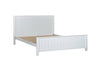 Wombarra White Timber King Bed Frame