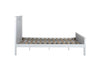Wombarra White Timber Single Bed Frame