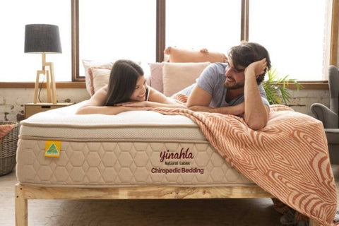 YInahla Natural Latex Mattress - Available at Best in Beds - Yinahla has earned its reputation as one of the leading ultra-premium latex mattresses in Australia. Ideal for the allergen-sensitive, Yinahla's 100% Natural Latex mattress included in Bedbuyer’s ‘Mattress of the Year’ award in 2022 & 2023; Comfort Level = Medium-Firm; Allergen-resistant, Environmentally sustainable