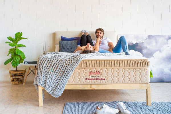 Yinahla Posture Cloud Gel was awarded Australia’s most prestigious mattress award in 2025 – Bedbuyer’s ‘Best Back Care Mattress’; Cool Posture Cloud Gel™; Total body relief; Australian Owed & Made; Zero partner disturbance; Medical-grade Posture Cloud Gel™; GECA-approved comfort foam layers; 9 Zone Ultra-Coil pocket spring system