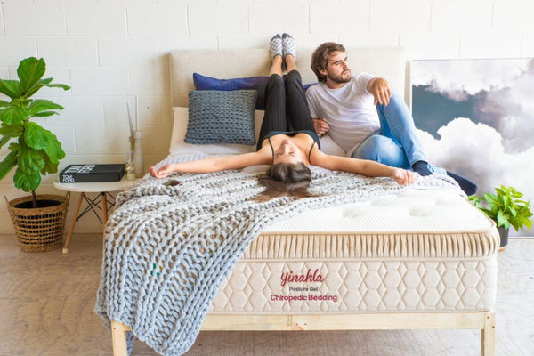 Yinahla Posture Cloud Gel was awarded Australia’s most prestigious mattress award in 2025 – Bedbuyer’s ‘Best Back Care Mattress’; Cool Posture Cloud Gel™; Total body relief; Australian Owed & Made; Zero partner disturbance; Medical-grade Posture Cloud Gel™; GECA-approved comfort foam layers; 9 Zone Ultra-Coil pocket spring system