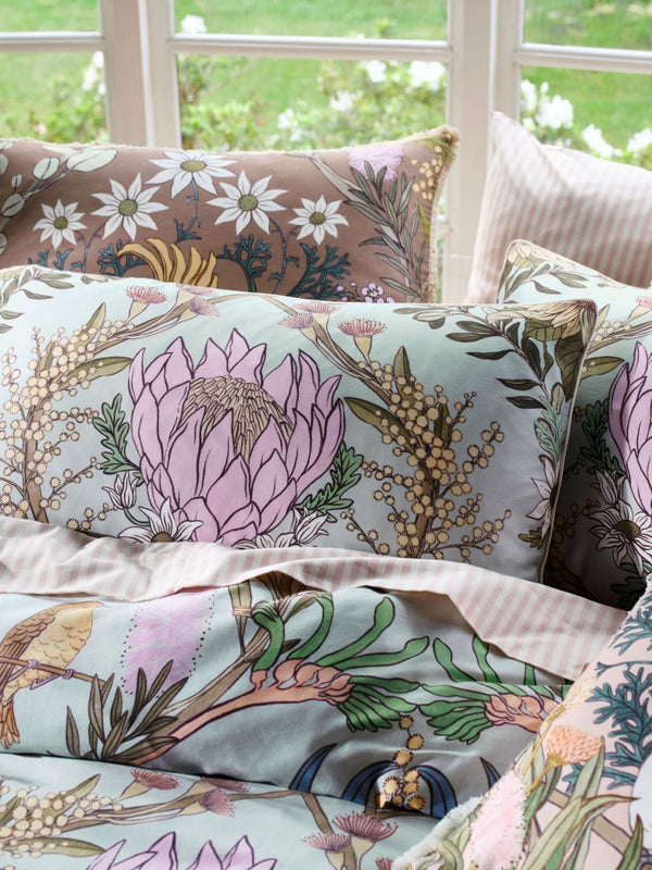 Linen House Victoria Mist Quilt Cover Set