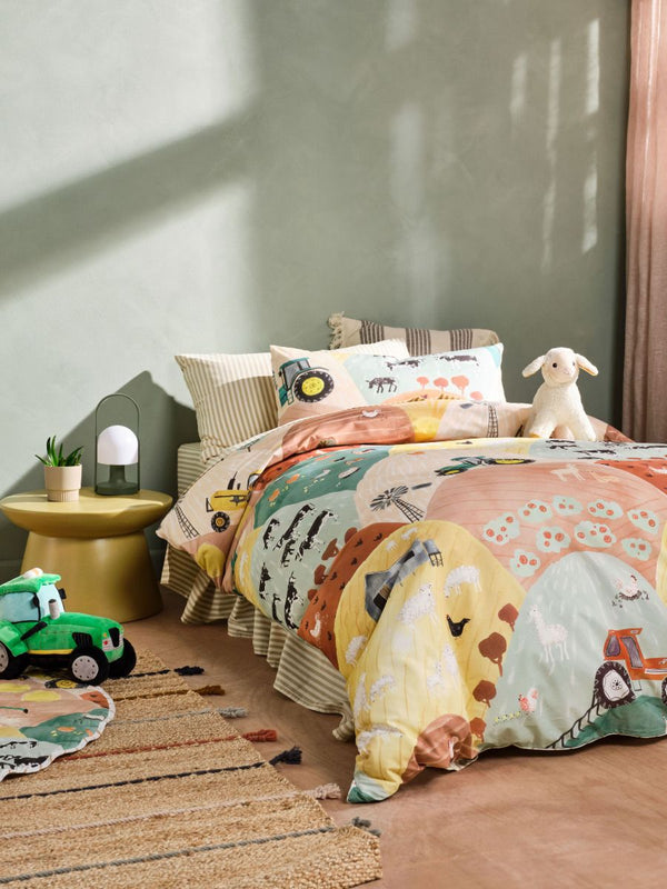 Linen House Kids Sunset Harvest Quilt Cover Set