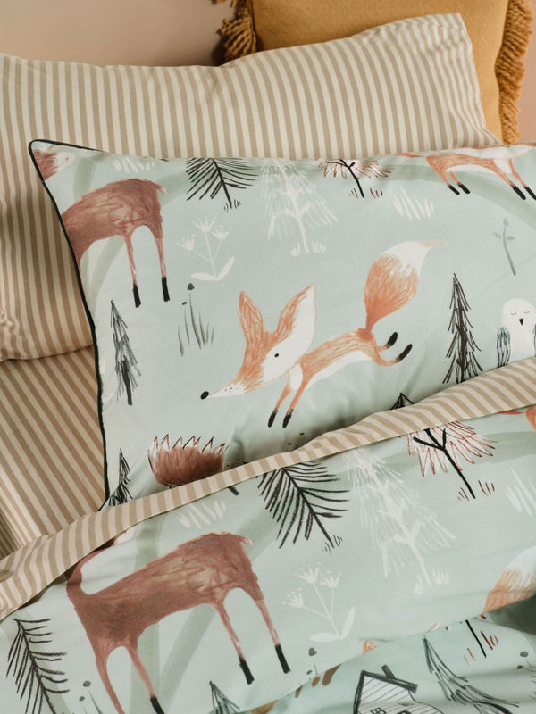 Linen House Kids Woodland Winter Quilt Cover Set