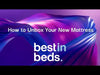 Quick Queen Mattress Unboxing Fun! Couple Sets Up New Bed in 30 Seconds