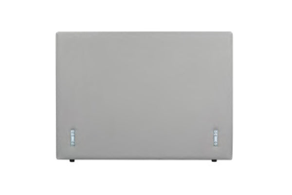 AH Beard - Designer Bedhead - Low Profile 1150mm - Smooth Finish - Silver Colour