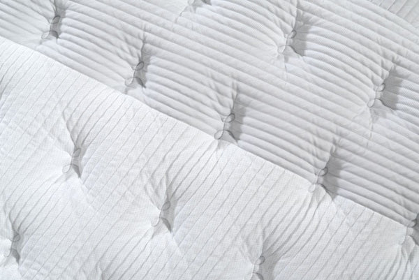 Morrison Peaceful Premium Plush-Soft Mattress - Designed to be a luxuriously plush mattress with air flow & temperature stability a major feature. Charcoal infused natural bamboo fibre & Gel infused memory foam layer increases the breathability of the mattress helping to release trapped heat regulate the temperature of your body while you sleep. Air-Memory Foam ut..