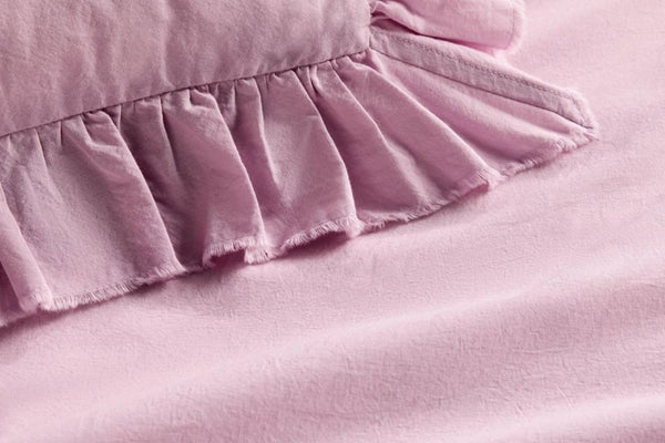 Sheridan Amerie Ruffle Pillowcase Pair - Orchid