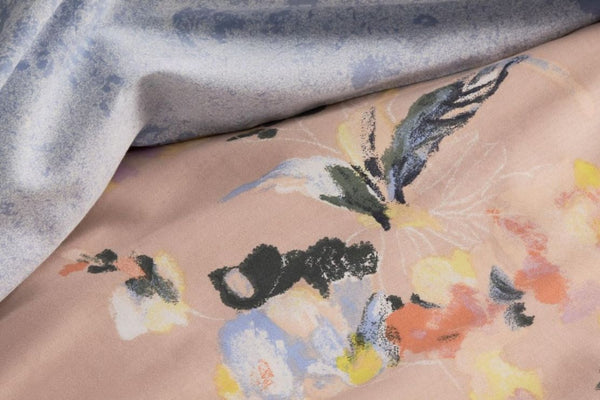 Asmara Quilt Cover Set - Rosewater