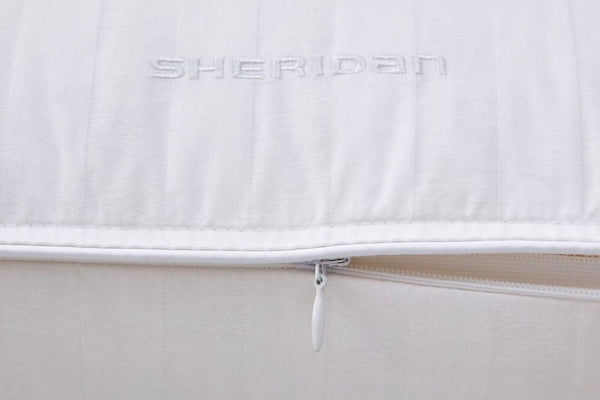 Sheridan Deluxe White Goose 50% Feather & 50% Down Pillow Standard Medium Support available at Best in Beds