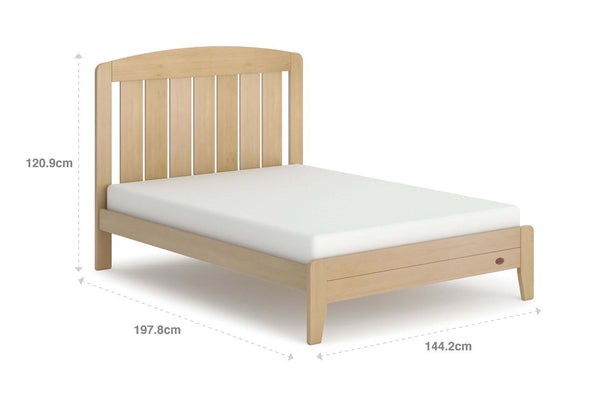 Boori Kids Beds Alice Double Bed Frame - Almond - Bed Dimensions