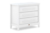 Linear 3 Drawer Chest Smart Assembly Barley White