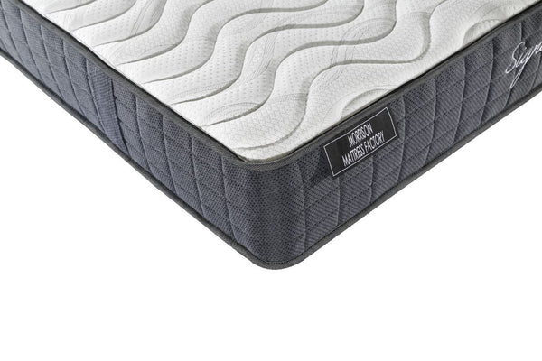 Morrison Mattress Factory Mattress-in-a-Box Signature ZZZ Mattress Corner