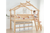 This fun kids loft bed package deal features the best selling Boori Forest Teepee Loft Bed and compatible Boori Pocket Spring Single Bed Mattress, along with 2 x Tidy Toy Cabinets. Blueberry and Cherry colour options also include a compatible canopy for the bed. Priced at 20% off RRP. Reminiscent of a treehouse.. tepee bed