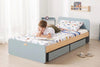 This single bed package is a great space-saving option, offering a minimalist bed and compatible mattress, along with two Neat Under Bed Storage Drawers all priced at 20% off RRP.Standard package includes theNeat Single Bed, Neat Under Bed Storage Drawers (2 Pack), and a Single Bed Pocket Spring Mattress A great option as a child's first bed, Boori's Neat Single Bed is a stylish upgrade that we know your child will love.