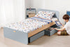 This single bed package is a great space-saving option, offering a minimalist bed and compatible mattress, along with two Neat Under Bed Storage Drawers all priced at 20% off RRP.Standard package includes theNeat Single Bed, Neat Under Bed Storage Drawers (2 Pack), and a Single Bed Pocket Spring Mattress A great option as a child's first bed, Boori's Neat Single Bed is a stylish upgrade that we know your child will love.