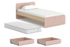 This single bed package is a great space-saving option, offering a minimalist bed and compatible mattress, along with two Neat Under Bed Storage Drawers all priced at 20% off RRP.Standard package includes theNeat Single Bed, Neat Under Bed Storage Drawers (2 Pack), and a Single Bed Pocket Spring Mattress A great option as a child's first bed, Boori's Neat Single Bed is a stylish upgrade that we know your child will love.