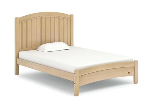 Boori Classic Double Bed - Almond Colour - Boori wanted to create a simple and elegant collection that would complement any bedroom. The Classic collection does just that.  The Classic has a soft rounded headboard to create an ageless and traditional look in any bedroom. Available as a Double or King Single bed, its style and quality means it grows up with your child.