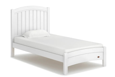 Boori Classic King Single Bed - Barley White Colour - Boori wanted to create a simple and elegant collection that would complement any bedroom. The Classic collection does just that.  The Classic has a soft rounded headboard to create an ageless and traditional look in any bedroom. Available as a Double or King Single bed, its style and quality means it grows up with your child.