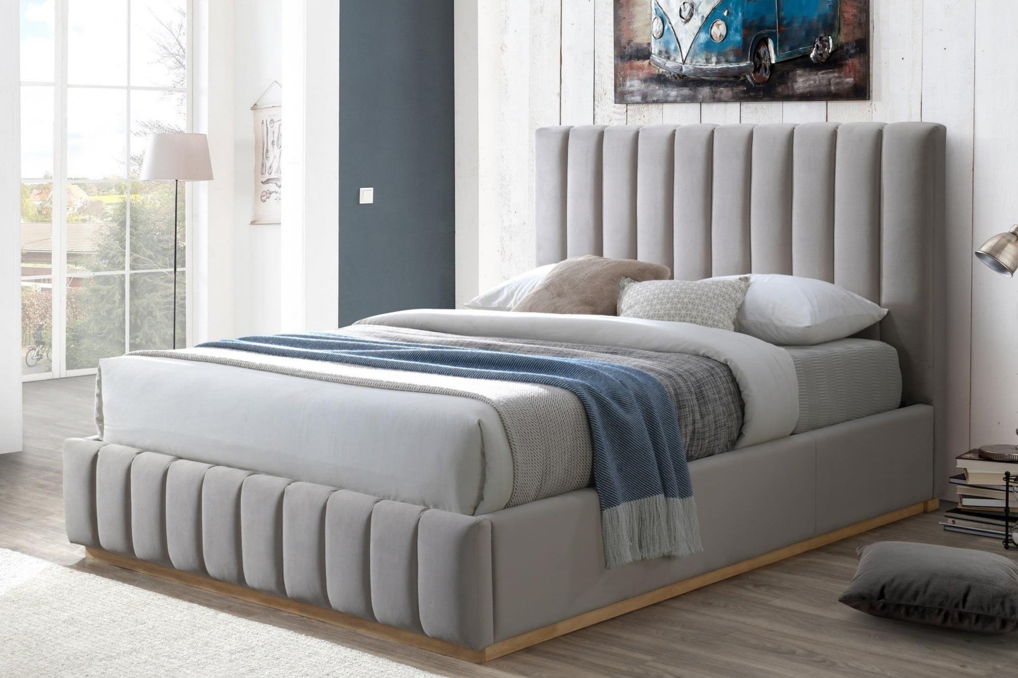 Eloise Upholstered Bed Frame – Best in Beds