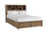 Available in King or Queen size - The Havana is a beautifully crafted solid hardwood bed frame. Available in several different options, this frame comes complete with two underbed storage drawers in the foot of the bed and a spacious bookcase in the bedhead. For the full range of options/pricing please visit us in store or contact us 1300 399 676