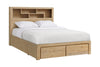 Available in King or Queen size - The Havana is a beautifully crafted solid hardwood bed frame. Available in several different options, this frame comes complete with two underbed storage drawers in the foot of the bed and a spacious bookcase in the bedhead. For the full range of options/pricing please visit us in store or contact us 1300 399 676