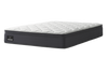 King Koil Plush Soft Kenwick Pillow top Mattress with white top quilting and a grey border fabric 