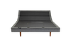 Grey Sealy Posturematic Apex adjustable base on a white background