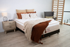 Yinahla Copper Gel Mattress & Bed Base Ensemble Package. Medium-soft, hypoallergenic comfort with copper-infused foam for heat dissipation. 20-year warranty. 150 Night Trial.