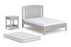 This bedroom package deal features Boori's Alice Double Bed with matching Linear Bedside Table and compatible Double Bed Pocket Spring Mattress, priced at 20% off RRP.The Alice Double Bed paired with the matching Linear Bedside Table create a timeless and minimalist aesthetic, to suit a range of bedroom designs.Standard package includes theAlice Double Bed Frame (3 colour options), Linear Bedside Table, and a Boori Double Bed Pocket Spring Mattress