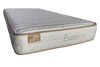 Eco Kids Bunk mattress with bambo fabric 'Eco Kids' label on a white background