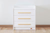 Boori Kids Nest 3 Drawer Chest in Barley White & Almond Colour, available at Best in Beds