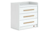 Boori Kids Nest 3 Drawer Chest in Barley White & Almond Colour, available at Best in Beds