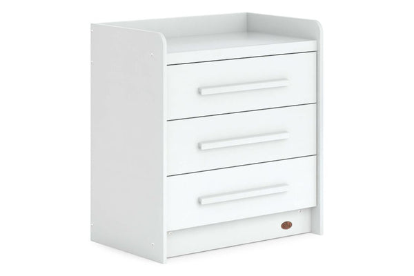 Boori Kids Nest 3 Drawer Chest in Barley White Colour, available at Best in Beds
