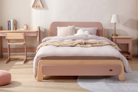 Boori Kids Avalon Double Bed in Cherry & Almond colour - Best in Beds Campbelltown & Warrawong & Online - Kids Bedroom