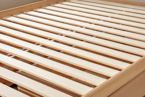 Boori Kids Avalon Double Bed - Best in Beds Campbelltown & Warrawong & Online - Example of Slat System Support Structure of Bed Frame