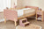 The Natty Bedside Bed offers the perfect sleep solution for younger children who might not be quite ready for a 'big bed'. Ideal for toddlers, it features guarded sides to prevent tumbles and can be pushed up next to the parents' bed for additional comfort. With angled legs, curved edges and a two-tone design, this...