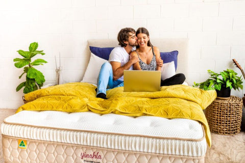 The Premier Luxe premium mattress represents the very best efforts of our master mattress craftspeople. Relieves the body of the day’s stress and offers a truly sublime experience. Comfort Level = Medium Firm; Dual pocket spring system; High load capacity Comfortably supports up to 200kg with zero partner distrubance