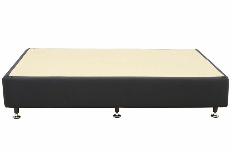 Australian Made A.H. Beard Designer Base - Double or Queen Size - Black Fabric