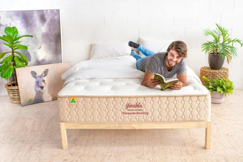 This ultra-premium mattress achieves that rare balance between luxurious comfort & proper spinal support. The first design has gone on to earn sterling reviews from customers & critics alike & was most recently awarded Australia’s ‘Mattress of the Year’ in 2022 & AGAIN in 2023 by Bedbuyer; Comfort Level = Medium Feel