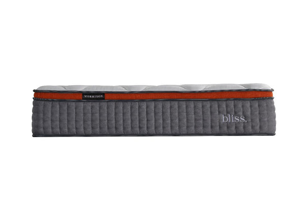 Morrison Bliss Mattress - Morrison Mattress Factory - orange bordered pillowtop