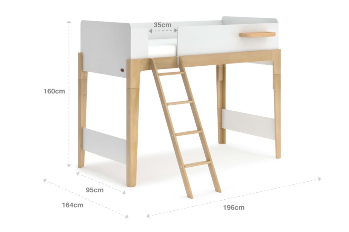 Boori Kids Natty Single Loft Bed Best in Beds